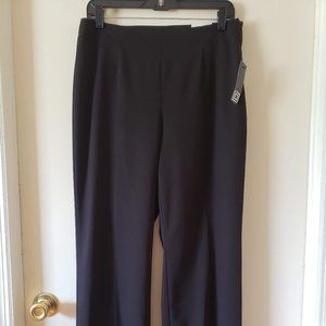 Liz Claiborne Petite No-Waist Black Pants 12P